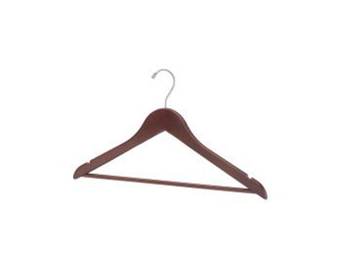 Open Hook Suit Hangers With Slack Bars - Bulk Case Of 100 Pieces Whitmor