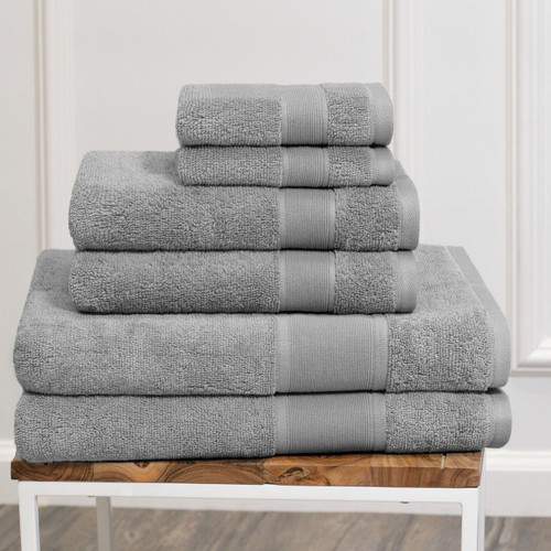 Avoca Zero Twist 6 Piece Towel Set Direct Textile Store 106