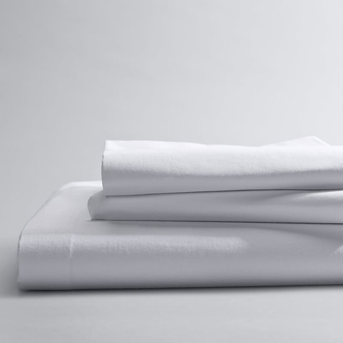 White Sheets Bleached with Balanced Hems - 03015100