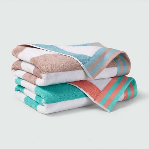 Striped Pool Towels