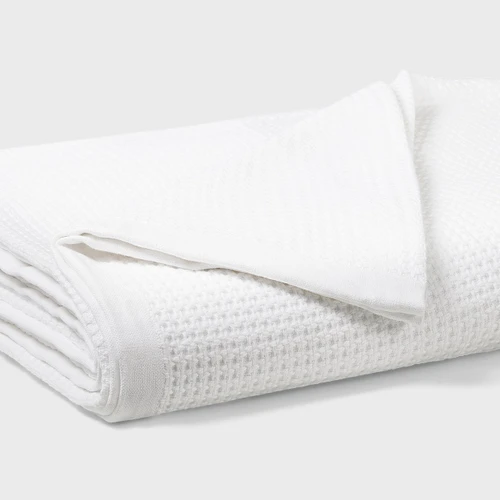 Lynova Cotton Waffle Weave Blankets