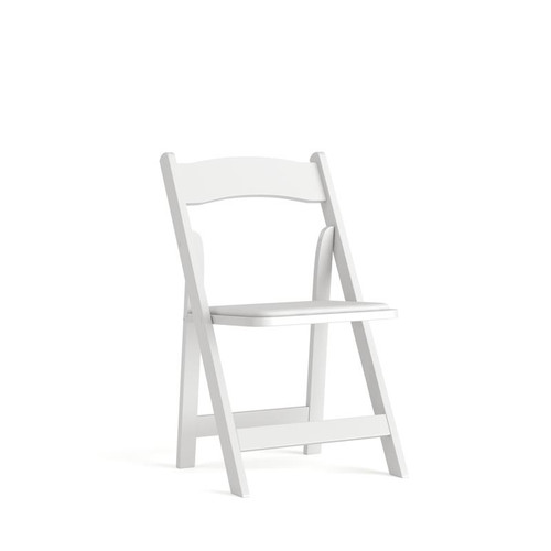 Wood Folding Chairs - White