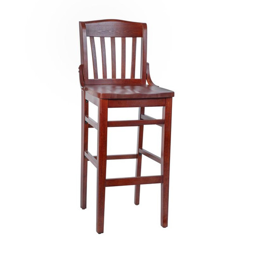 HERCULES School House Back Wood Restaurant Barstool
