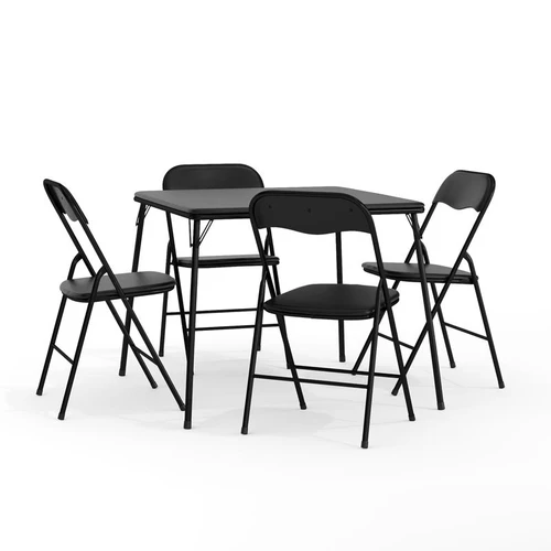 Madison 5-Piece Folding Card Table and Chair Set