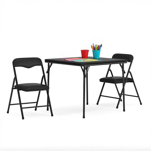 Mindy Kids 3-Piece Folding Table and Chair Set