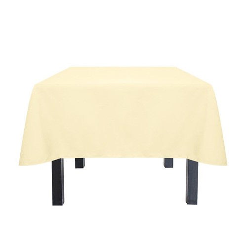 Milliken Signature Square Tablecloth, 62x62 Inch - Ivory
