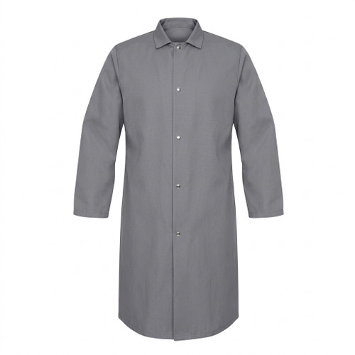 Poly Butcher Frock, Inner Lower Pocket - Medrite Grey