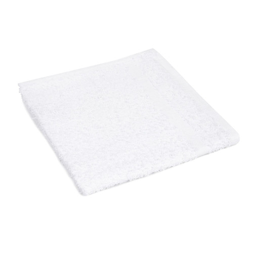 Wash Cloth, 13x13, White, Economy