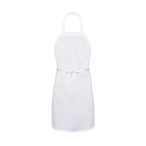 Bib Apron, No Pocket, 30x36, White