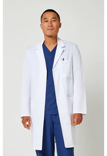Cherokee Project Lab Unisex 38 Inch Lab Coat - White