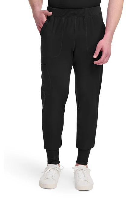 Dickies Dynamix Men's Natural Rise Jogger Scrub Pants - Black