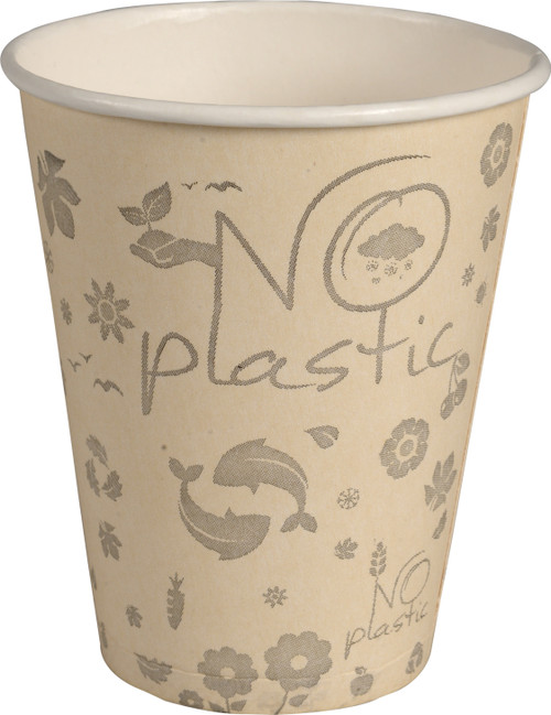 8 Oz Plastic-Free Paper Hot Cup In Bulk