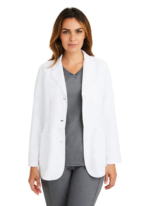 Healing Hands White Coat Women's Flo Tall Consultation Coat - White