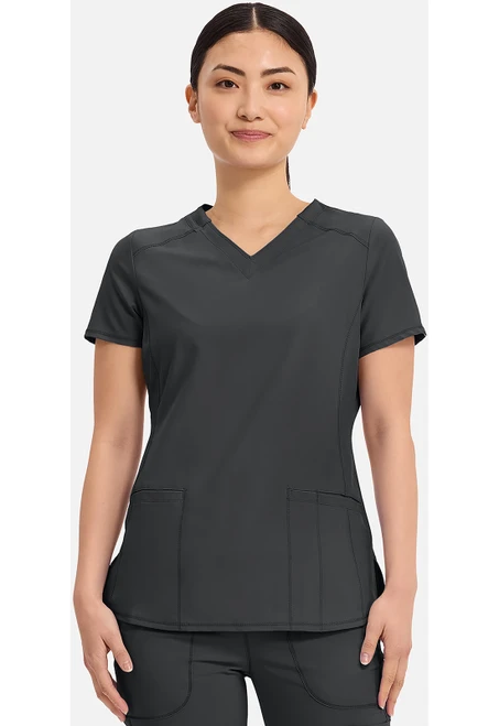 Cherokee Infinity Women's V-Neck Scrub Top - Black
