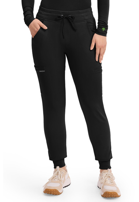 Healing Hands HH Works Women's Rhea Jogger Scrub Pants - Black