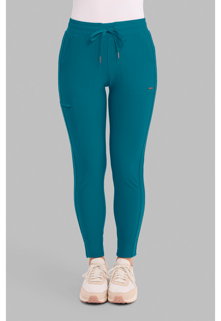 Cherokee Form Women's Mid Rise Tapered Leg Scrub Pants | Cherokee Scrubs