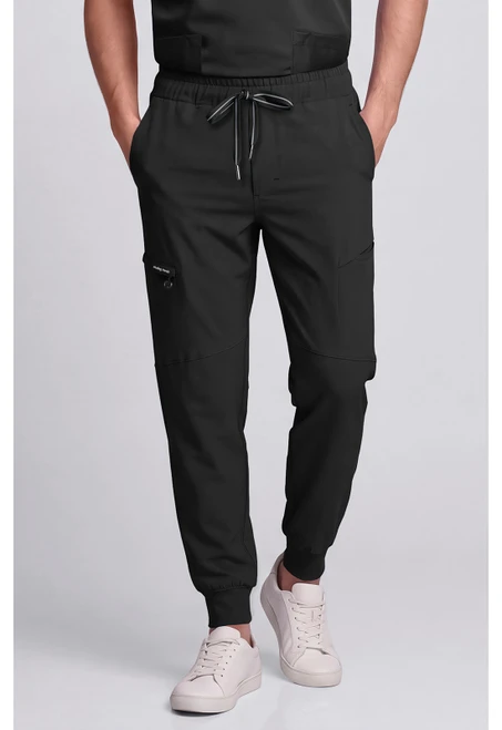 Healing Hands 360 Men's Nolen Jogger Scrub Pants - Black