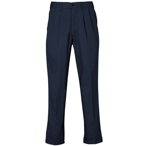 REEDflex Navy Blue Pleated Work Pants