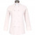 Fame C100P Women's White Chef Coat with Side Vents Fame Fabrics