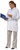 Fame L1 Female Lab Coat, White Fame Fabrics