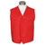 Unisex Vest, Red, Fame Fabrics V40 Fame Fabrics
