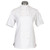 Fame C100PS Women's White Chef Coat SS with Side Vents Fame Fabrics