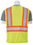 S322 Contrasting Trim Break-Away Safety Vest (Class 2) ERB Safety Products