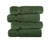 Royal Turkish Olive Green Towels Villa Collection Classic Turkish Towels