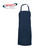 Large Cut Bib Apron with Tubular Braid Ties Pinnacle Textile Industries