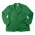 Lapel Counter Coat, Kelly Green Pinnacle Textile Industries