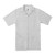 Professional Zip Front Shirt, White Pinnacle Textile Industries