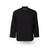 C390 Pinnacle Black Chef Coat Pinnacle Textile Industries