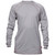 Flame Resistant Silver Crew Cotton Jersey Shirt Reed Manufacturing