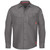 Bulwark iQ Series QS40GY FR Men's Work Shirt, Gray 