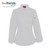 C805R (WH) Female Chef Coat, 10 Buttons, Plus Blend Pinnacle Textile Industries