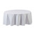 Seamless White 120" Rounds Tablecloth BLC Textiles