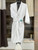 Double Sided White Cotton Kimono Robe Kartri