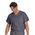 Unisex Scrub Top and Scrub Bottom, with Pocket, Pewter Gray - In Bulk Fashion Seal Healthcare