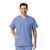 Wholesale Scrub Tops, Ceil Blue - In Bulk of 72 Fashion Seal Healthcare