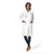 Women Lab Coat, Full Length in White - Bulk Case of 42 Fashion Seal Healthcare