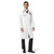 Mens lab coat 65% Polyester / 35% Cotton FLT Heavy Weight Ex Long 45" - Bulk Case of 30 Fashion Seal Healthcare