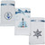 6 Piece Finger Tip Towel in Bulk, White Embroidered Classic Turkish Towels
