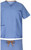 Unisex Reversible Scrub Top and Bottoms in Ceil Blue ADI American Dawn