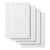 Premium Zero Twist Towels in White by Still Water – 4-Piece Bath Mat Set