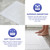 Premium Zero Twist Towels in White by Still Water – 4-Piece Bath Mat Set