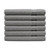 Premium Zero Twist Towels in Grey by Still Water – 6-Piece Hand Towel Set