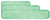 Green Microfiber Dust Mop Pads In Bulk Still Water Linens Healthcare