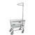 4.5 Bushel Antimicrobial Wire Laundry Cart with Single Pole Rack R&B Wire