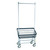 3.75 Bushel Dura-Seven™ Front Load Wire Laundry Cart with Double Pole Rack R&B Wire