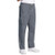 Pewter Unisex Cargo Scrub Pants With Drawcord - Pack of 1